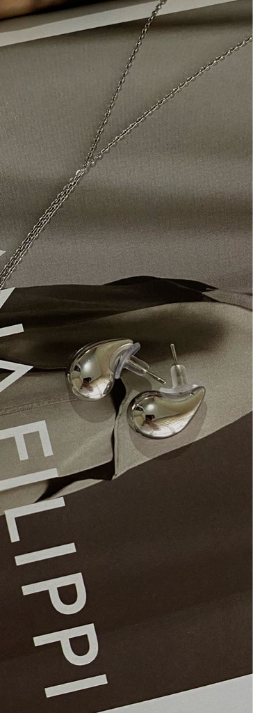 Missbeqa Damla Model Gümüş Küpe