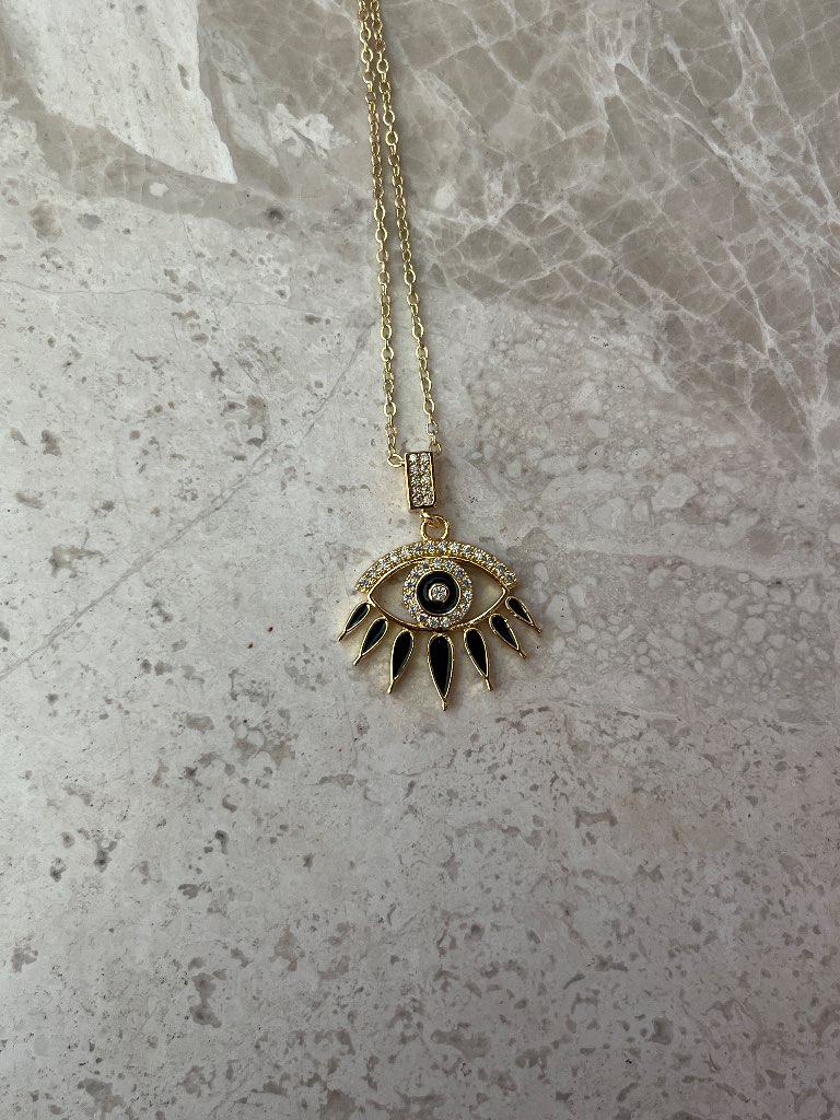 Missbeqa Lucky Eye Taşlı Kolye