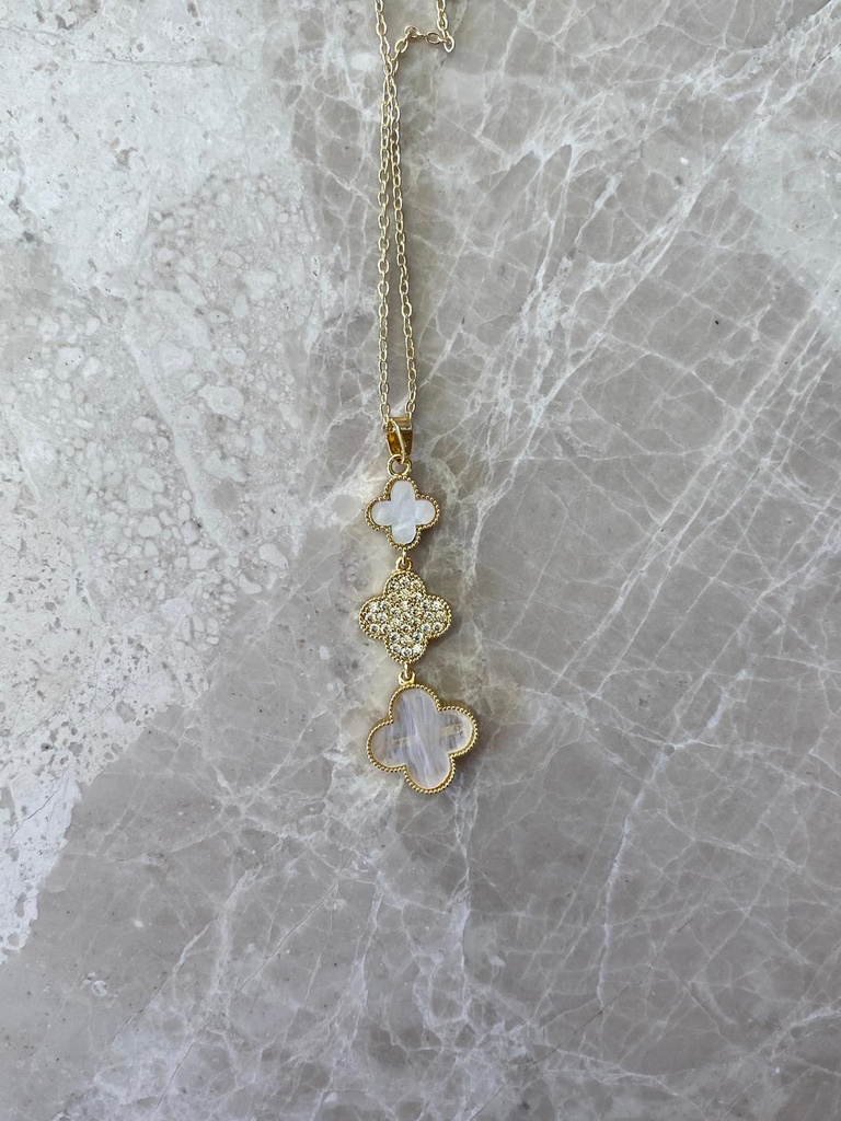 Missbeqa Van Cleef Model Gold Kolye