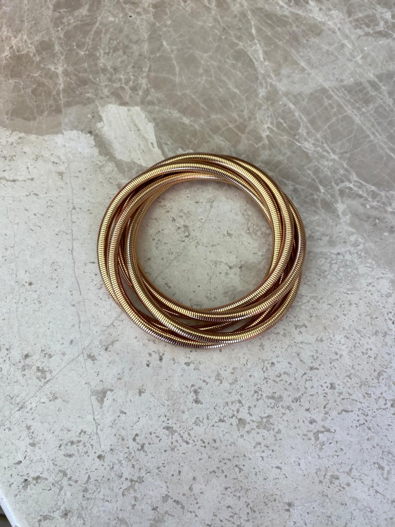 Missbeqa Katmanlı Tube Çelik Bileklik