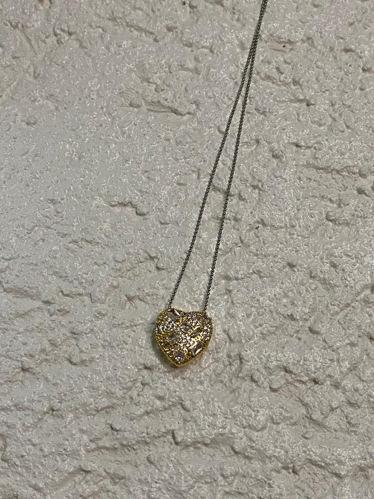 Missbeqa Kalpli Taşlı Kolye