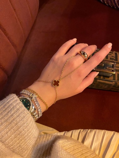 Missbeqa Van Cleef Model Bordo Şahmeran