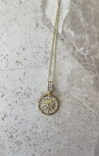 Missbeqa Kutup Yıldızı Madalyon Kolye